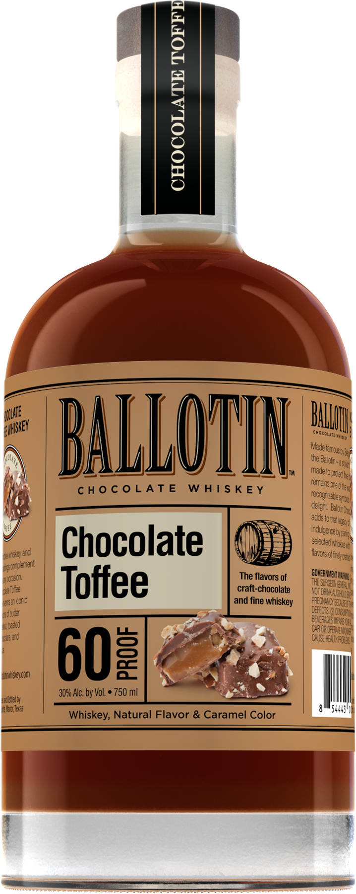 Ballotin Chocolate Toffee Whiskey