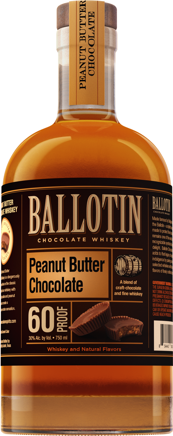 https://ballotinwhiskey.com/cdn/shop/files/Ballotin-Peanut-Butter-Chocolate-750ml-Bottle-Image.png?v=1692042650&width=1445