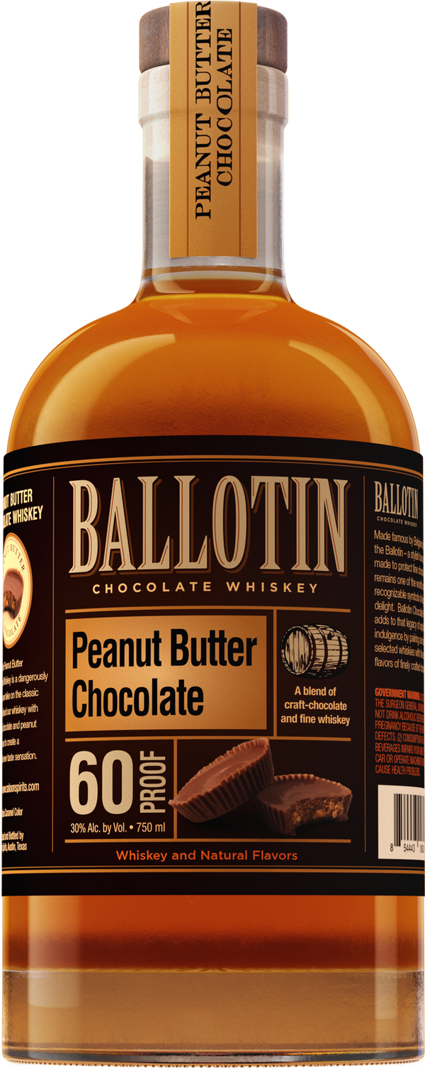 Ballotin Peanut Butter Chocolate Whiskey Ballotin Whiskey